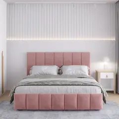 GENERICO - Cama Box Tarima Khalesy Palo Rosa King La Industria