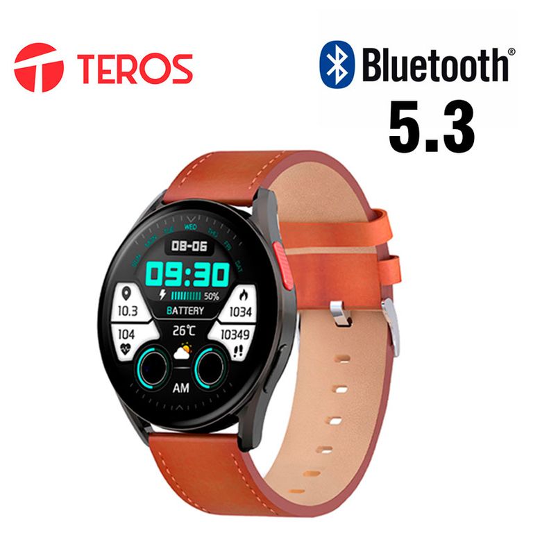 Reloj Inteligente TE-8081B 143 AMOLED Negro