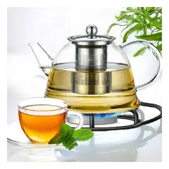 GENERICO - Tetera con Infusor de 1500ml F180B Y+Ligas de Regalo