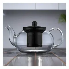 GENERICO - Tetera con Infusor de 900ml F066B Y+Ligas de Regalo