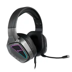 TEROS - Auriculares gaming TE-8171N estéreo micrófono luces RGB