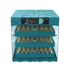 GENERICO - Incubadora Automatica 192 Huevos Dual 12v/220v Giro 360º