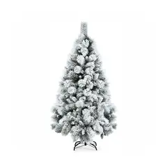 GENERICO - ARBOL NAVIDEÑO SUPER POMPOSO PREMIUM NEVADO 1.50 MTS