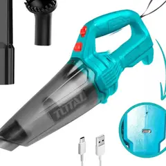 TOTAL - Aspiradora de mano TVLI2026 recargable inalambrica 2000mAh