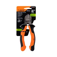 TRUPER - Alicate corte diagonal 8" alta palanca, Comfort Grip, Expert 102428
