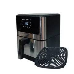 NATIONALIZER - Freidora de Aire 6 Litros 1500 W de Potencia Touch Screen NN-RA610DS