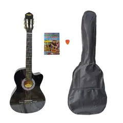 VOZZEX - Guitarra acústica importada - Negro