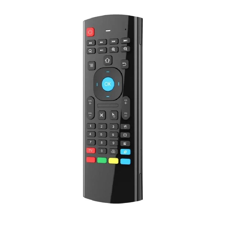 Control Remoto con Teclado QWERTY y Control de Voz + Giroscopio