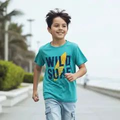LE PETIT COMPANY - Polo Niño Wild Surf 100% algodón - ANG Kidz