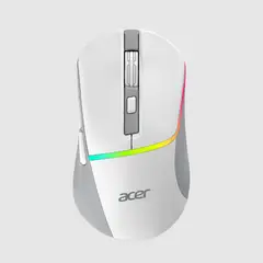 ACER - Mouse Gamer OMR210 WH Trimode 7200 DPI Luz RGB 500mah
