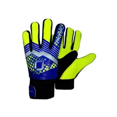 ORBIT - GUANTES PARA ARQUERO ROCKET SIN VARILLA AMARILLO Y AZUL TALLA 6