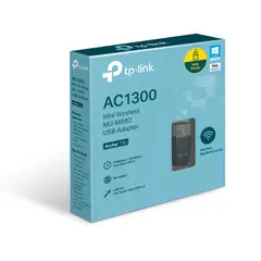 TP LINK - Adaptador USB Wifi Tp-Link Archer T3U AC1300 Mini MU-MiMO