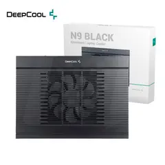 DEEPCOOL - COOLER DE LAPTOP N9 BLACK ALUMINIO
