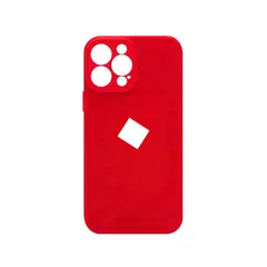 FUNDAANTIGOLPES - FUNDA DE IPH 13 PRO MAX COLOR ROJO CON PROTECTOR DE CAMARA
