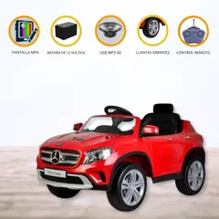 MERCEDES BENZ - Camioneta a Batería Para Niños »GLA CLASS» Red