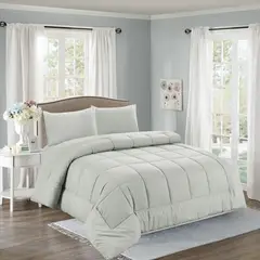 CASATEX - JUEGO DE EDREDON LUJO 5 PIEZAS TELA CON CON TELA 1 PLAZA Y MEDIA