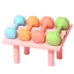 GENERICO - Par de Mancuernas de 1.5 kg de PVC Ecológicas