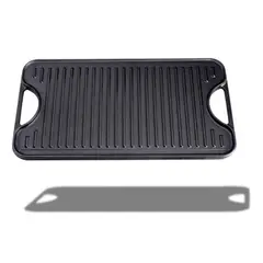 VICTORIA - Parrilla Reversible De Hierro Fundido 47 x 25 Cm -