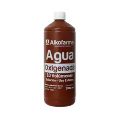 ALKOFARMA - AGUA OXIGENADA DE 1000 ML