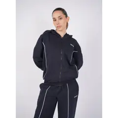 TWO OCEANS FITWEAR - Casaca para Mujer con Capucha y Cierre Frontal