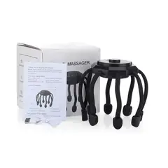 GENERICO - MASAJEADOR ELÉCTRICO DE CUERO CABELLUDO LIWEI 360 GRADOS GIRATORIO