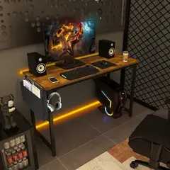 VIDITA - Escritorio Ciriaca 100cm Con Bolsillo Gancho Lateral