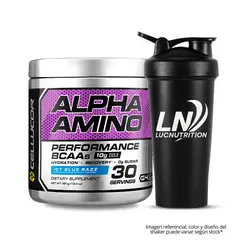 CELLUCOR - Alpha Amino 30 serv - Icy Blue Razz + Shaker