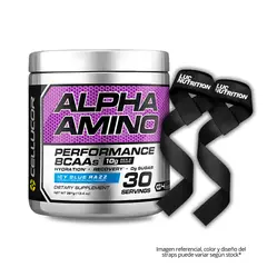 CELLUCOR - Alpha Amino 30 serv - Icy Blue Razz + Straps