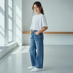 GENERICO - Jean Palazzo Denim Niña Angela Kids