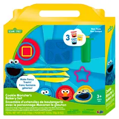 RED RIDGE - PLASTILINAS DE PLAZA SESAMO PASTELERIA MONSTRUO COME GALLETAS SESAME STREET