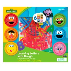 RED RIDGE - PLASTILINAS DE PLAZA SESAMO SET DE APRENDIZAJE ABECEDARIO SESAME STREET