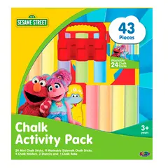 RED RIDGE - TIZAS DE PLAZA SESAMO SET DE ACTIVIDADES SESAME STREET