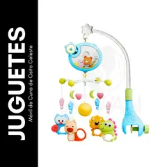 GENERICO - Móvil de Cuna de Osito Celeste