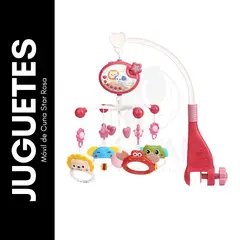 GENERICO - Móvil de Cuna Star Rosa