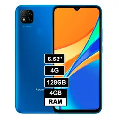 XIAOMI - Redmi 9C 128GB 4GB Azul