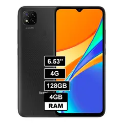 XIAOMI - Redmi 9C 128GB 4GB Negro