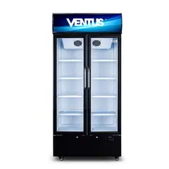 VENTUS - Visicooler 2 puertas LG-550TC Negro 550L