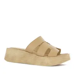 ECCO - Sandalia Cuero Mujer Taxli02 Moca Latte