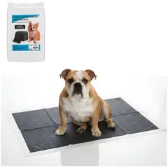 GENERICO - Pack x20 Pañal para Perros Talla XL para Piso Absorbente Carbón Activado 60x90cm