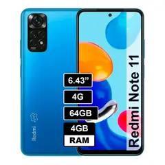 XIAOMI - Redmi Note 11 4GB 64GB Azul