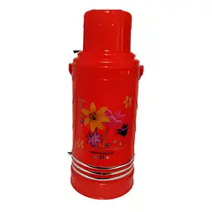 GENERICO - Termo 3lts con Diseño Flores Rojo
