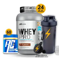 Universe Nutrition - Proteína Whey pro de 1kg Chocolate + Creatina Ronnie Coleman de 300gr + regalos
