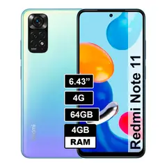 XIAOMI - Redmi Note 11 4GB 64GB Azul claro