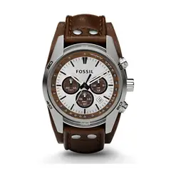 FOSSIL - Reloj Coachman CH2565 Marrón De Cuero Piel Para Hombre