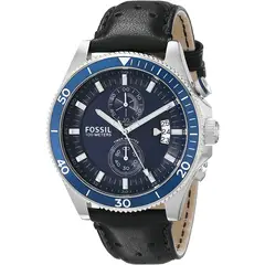 FOSSIL - Reloj Coachman CH2945 Negro De Cuero Piel Para Hombre