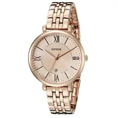 FOSSIL - Reloj Jacqueline ES3435 Rose gold De Acero inoxidable P Mujer