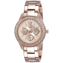 FOSSIL - Reloj Stella ES3590 Rose gold De Acero inoxidable Para Mujer