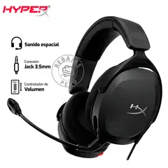 HYPERX - Audífonos Gamer Cloud Stinger 2 Core con DTS y Cancelación de Ruido