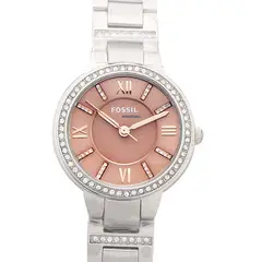 FOSSIL - Reloj Virginia ES4147 Plateado De Acero inoxidable Para Mujer