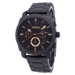 FOSSIL - Reloj Modern Machine FS4682 Negro De Acero inoxidable P Hombre